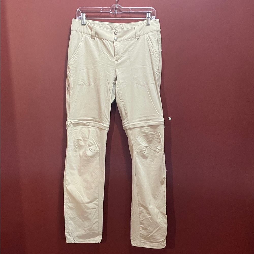 Columbia Omni shield Convertible Zip-Off Pants in Light Beige